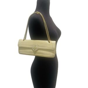 Vintage Franchi Cream East West Chain Bag
